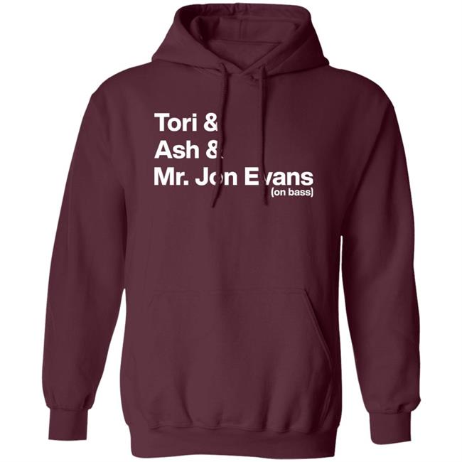 Tori Amos Podcast Tori Ash Mr Jon Evans On Bass Shirt Tori Amos Podcast Tori Ash Mr Jon Evans On Bass Shirt