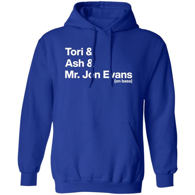 Tori Amos Podcast Tori Ash Mr Jon Evans On Bass Shirt Tori Amos Podcast Tori Ash Mr Jon Evans On Bass Shirt