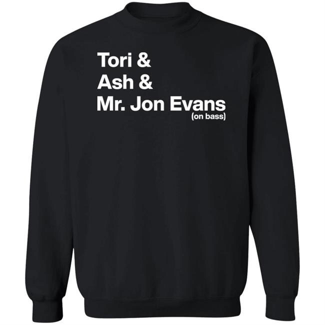 Tori Amos Podcast Tori Ash Mr Jon Evans On Bass Shirt Tori Amos Podcast Tori Ash Mr Jon Evans On Bass Shirt