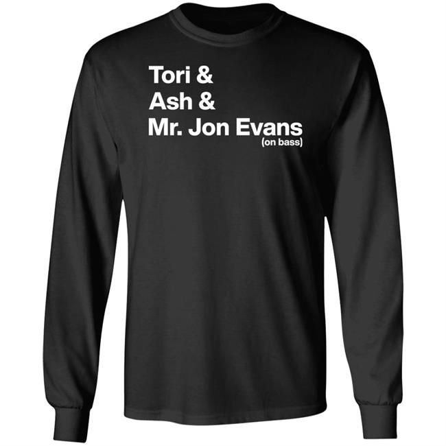 Tori Amos Podcast Tori Ash Mr Jon Evans On Bass Shirt Tori Amos Podcast Tori Ash Mr Jon Evans On Bass Shirt