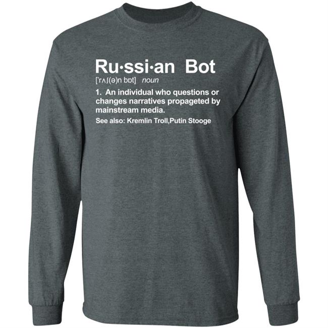 Russian Bot Definition Shirt Angie Skys 8 Russian Bot Definition Shirt Angie Skys 8