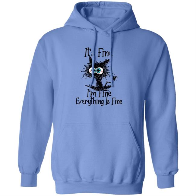 WizzzDom Black Cat I'm Fine I'm Fine Everything Is Fine Shirt Dombeaud22 WizzzDom Black Cat I'm Fine I'm Fine Everything Is Fine Shirt Dombeaud22