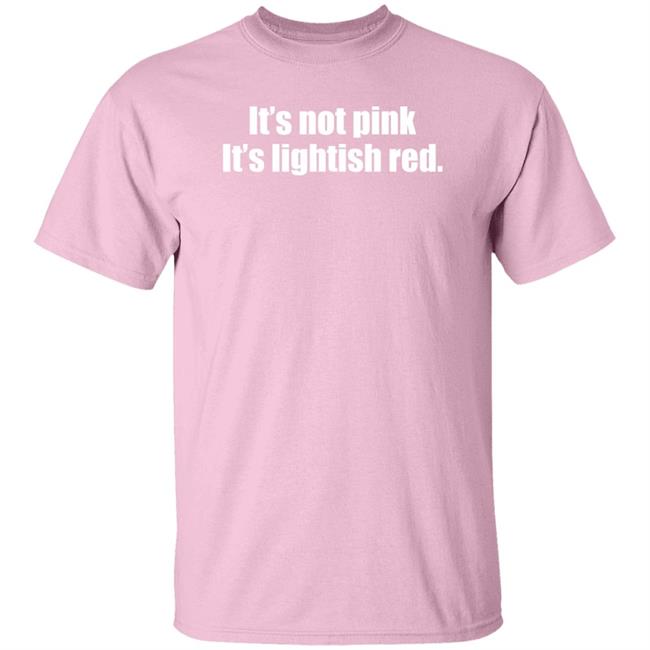 It's Not Pink It's Lightish Red Hoodie Barbara Dunkelman It's Not Pink It's Lightish Red Hoodie Barbara Dunkelman