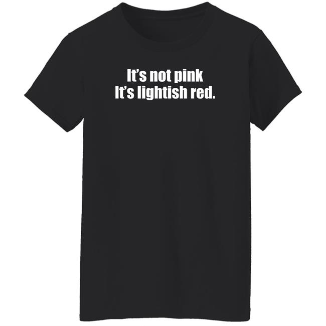 It's Not Pink It's Lightish Red Hoodie Barbara Dunkelman It's Not Pink It's Lightish Red Hoodie Barbara Dunkelman