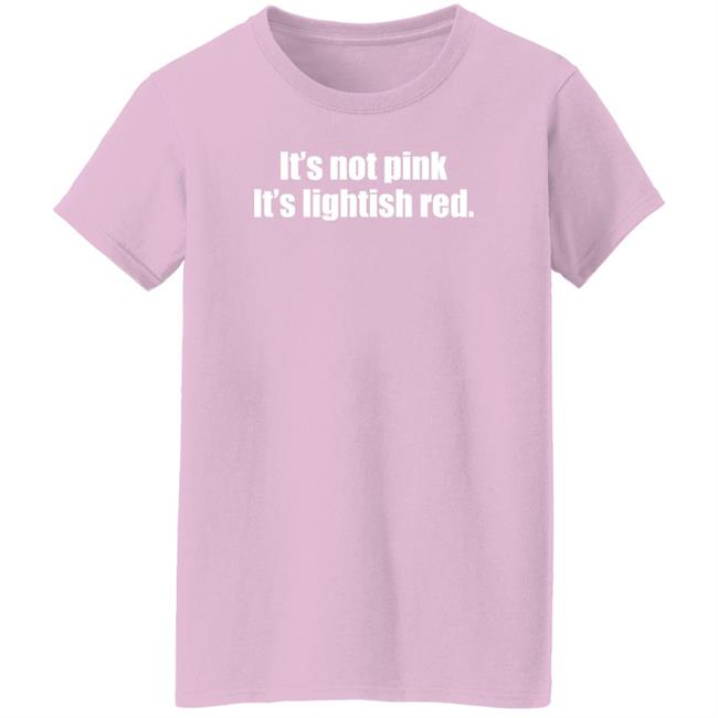 It's Not Pink It's Lightish Red Hoodie Barbara Dunkelman It's Not Pink It's Lightish Red Hoodie Barbara Dunkelman