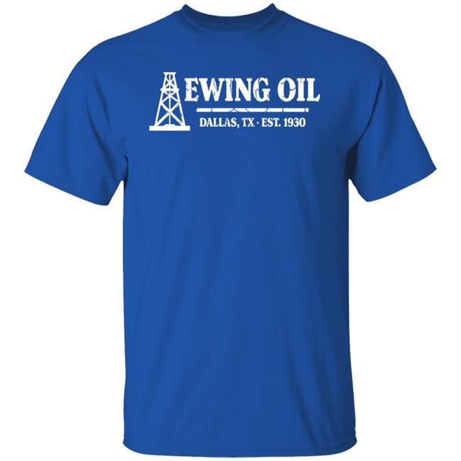 Super 70S Sports Store Ewing Oil Dallas Tx Est 1930 Shirt Ewing Oil Tee