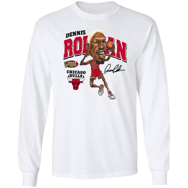 Zavier Simpson Dennis Rodman Caricature Shirt Pacsun Store Zavier Simpson Dennis Rodman Caricature Shirt Pacsun Store
