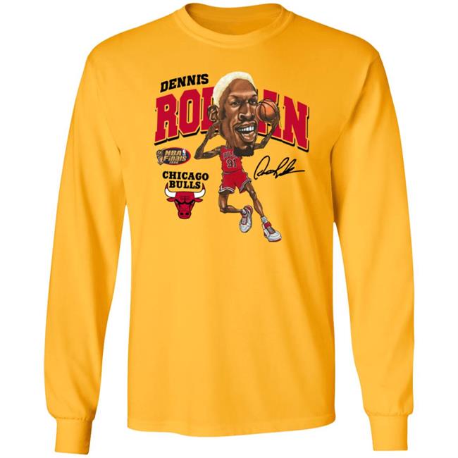 Zavier Simpson Dennis Rodman Caricature Shirt Pacsun Store Zavier Simpson Dennis Rodman Caricature Shirt Pacsun Store