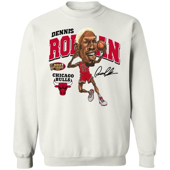 Zavier Simpson Dennis Rodman Caricature Shirt Pacsun Store Zavier Simpson Dennis Rodman Caricature Shirt Pacsun Store