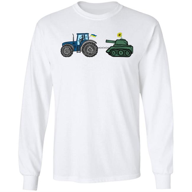 A Ukrainian Farmer Finds A Russian Tank Shirt Saint Javelin Store A Ukrainian Farmer Finds A Russian Tank Shirt Saint Javelin Store