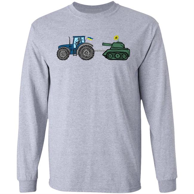 A Ukrainian Farmer Finds A Russian Tank Shirt Saint Javelin Store A Ukrainian Farmer Finds A Russian Tank Shirt Saint Javelin Store
