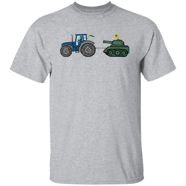 A Ukrainian Farmer Finds A Russian Tank Shirt Saint Javelin Store A Ukrainian Farmer Finds A Russian Tank Shirt Saint Javelin Store