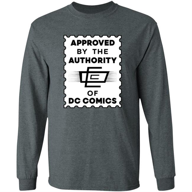 Dick Grayson's Approved By The Authority Of Dc Comics Shirt Bruno Redondo The Comics Authority Code Shirt Nightwingology Dick Grayson's Approved By The Authority Of Dc Comics Shirt Bruno Redondo The Comics Authority Code Shirt Nightwingology