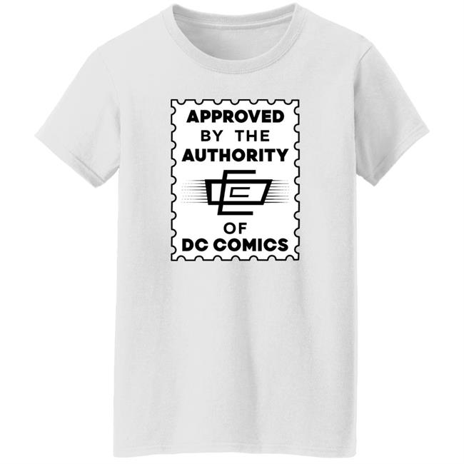 Dick Grayson's Approved By The Authority Of Dc Comics Shirt Bruno Redondo The Comics Authority Code Shirt Nightwingology Dick Grayson's Approved By The Authority Of Dc Comics Shirt Bruno Redondo The Comics Authority Code Shirt Nightwingology