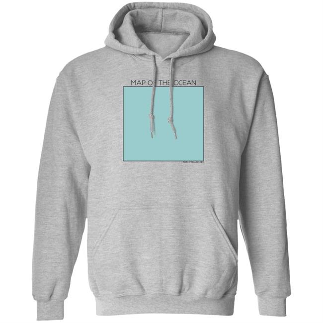 Poorly Drawn Lines Map Of The Ocean Shirt PDLComics Poorly Drawn Lines Map Of The Ocean Shirt PDLComics