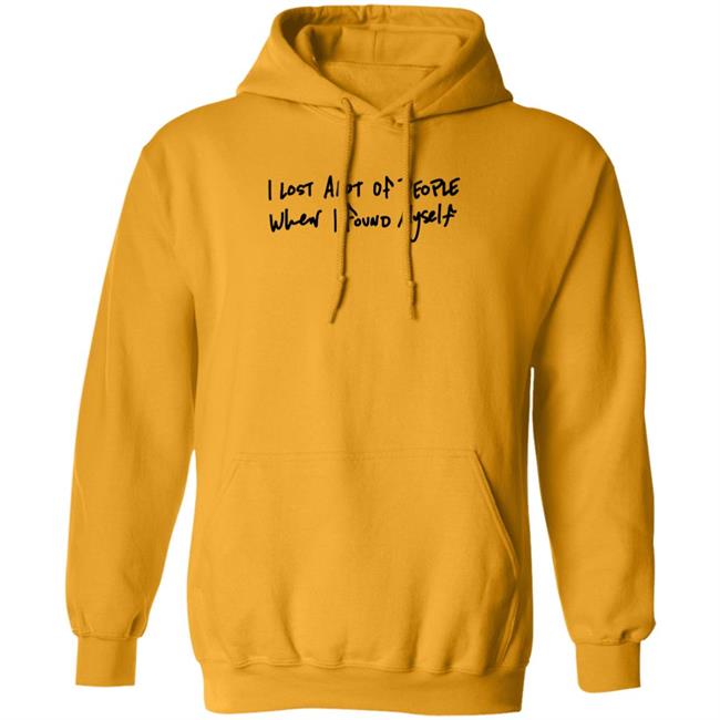 I Lost Alot Of People When I Found Myself Hoodie Willard Carroll Smith Ii Jbsv Merch Lost X Found Maze Collection Hoodie