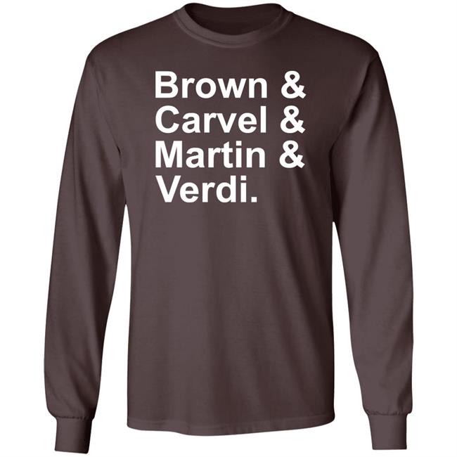 Brown Carvel Martin Verdi Shirt C Rooney Brown Carvel Martin Verdi Shirt C Rooney