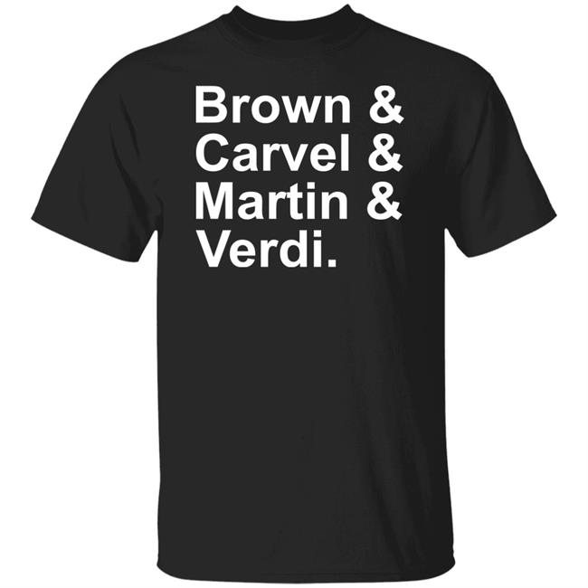 Brown Carvel Martin Verdi Shirt C Rooney Brown Carvel Martin Verdi Shirt C Rooney