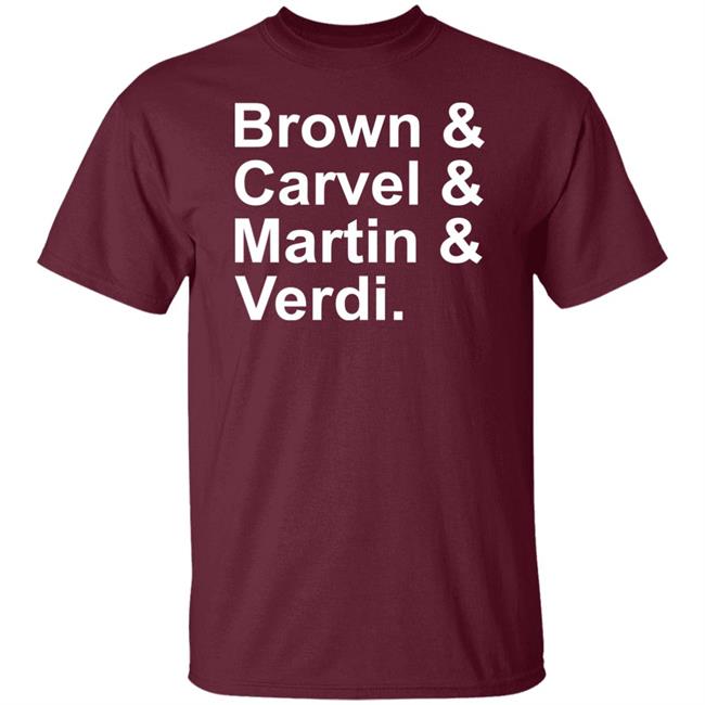 Brown Carvel Martin Verdi Shirt C Rooney Brown Carvel Martin Verdi Shirt C Rooney