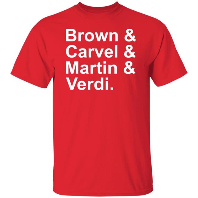 Brown Carvel Martin Verdi Shirt C Rooney Brown Carvel Martin Verdi Shirt C Rooney