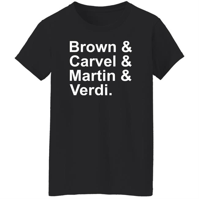 Brown Carvel Martin Verdi Shirt C Rooney Brown Carvel Martin Verdi Shirt C Rooney