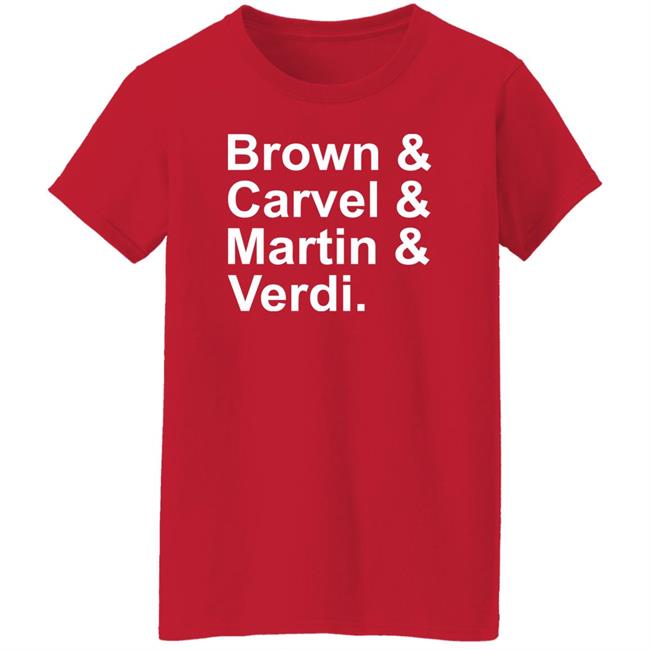 Brown Carvel Martin Verdi Shirt C Rooney Brown Carvel Martin Verdi Shirt C Rooney