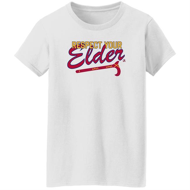Chatting Average Merch Respect Your Elder Shirt Atlanta Braves Chatting Average Merch Respect Your Elder Shirt Atlanta Braves