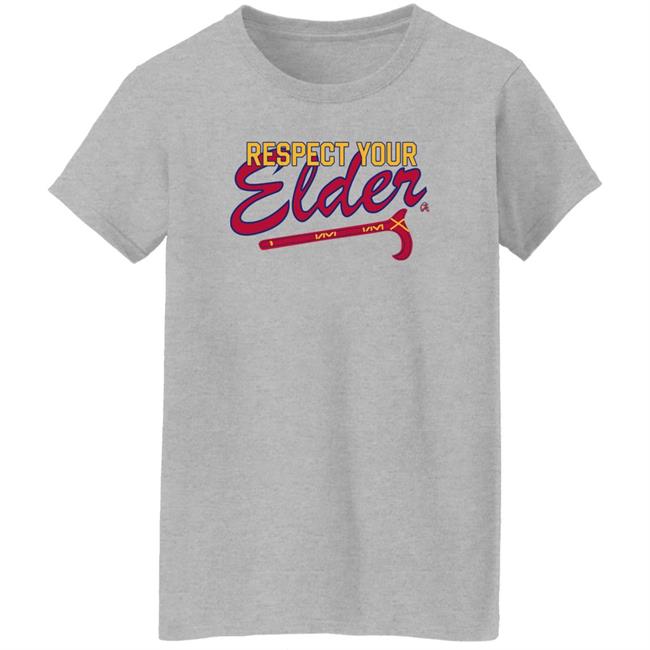 Chatting Average Merch Respect Your Elder Shirt Atlanta Braves Chatting Average Merch Respect Your Elder Shirt Atlanta Braves