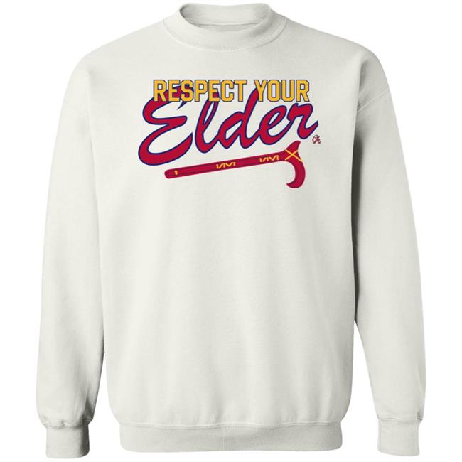 Chatting Average Merch Respect Your Elder Shirt Atlanta Braves Chatting Average Merch Respect Your Elder Shirt Atlanta Braves