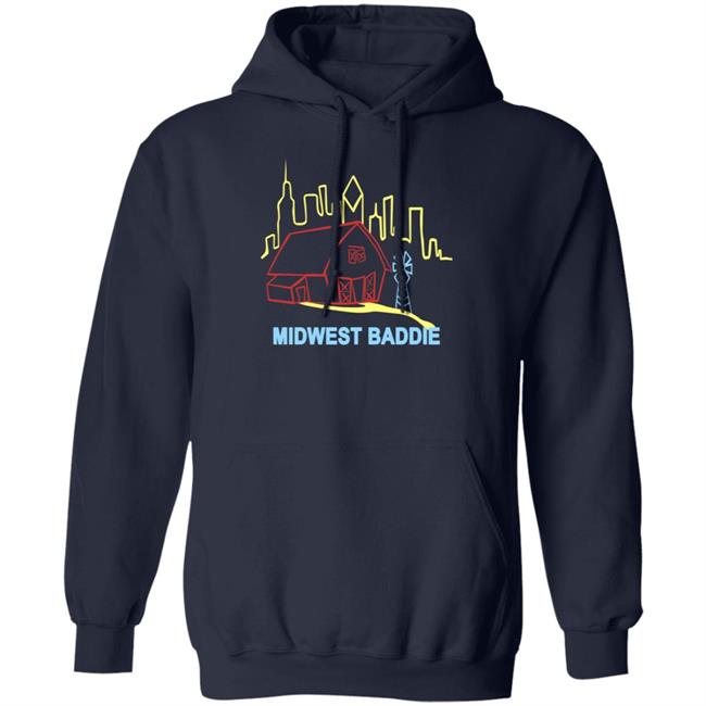 Midwest Baddie Sweatshirt Caucasian James Merch Midwest Baddie Sweatshirt Caucasian James Merch