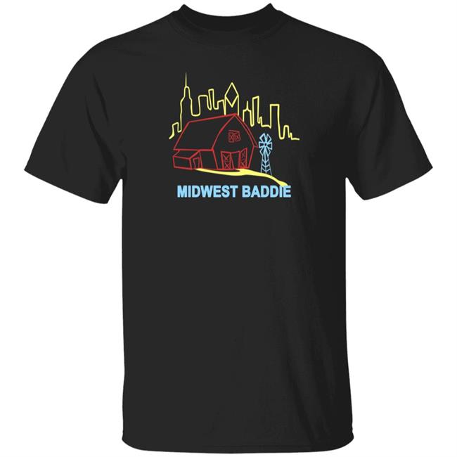 Midwest Baddie Sweatshirt Caucasian James Merch Midwest Baddie Sweatshirt Caucasian James Merch