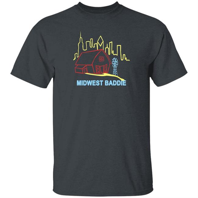 Midwest Baddie Sweatshirt Caucasian James Merch Midwest Baddie Sweatshirt Caucasian James Merch