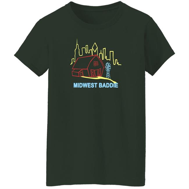 Midwest Baddie Sweatshirt Caucasian James Merch Midwest Baddie Sweatshirt Caucasian James Merch