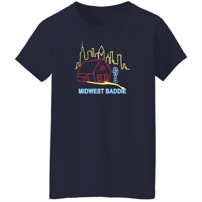 Midwest Baddie Sweatshirt Caucasian James Merch Midwest Baddie Sweatshirt Caucasian James Merch