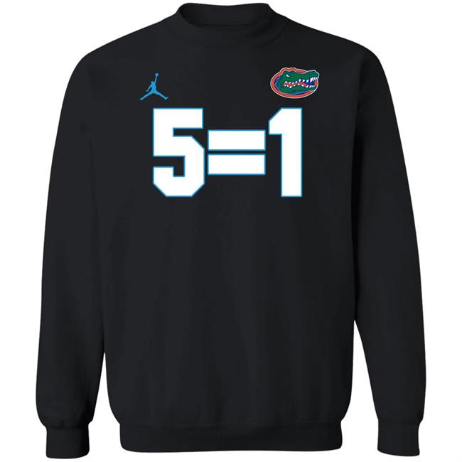 5=1 Hoodie 5 Equal 1 Darnell Stapleton Florida Gators Football 5=1 Hoodie 5 Equal 1 Darnell Stapleton Florida Gators Football