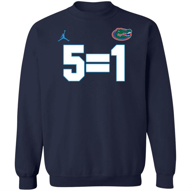 5=1 Hoodie 5 Equal 1 Darnell Stapleton Florida Gators Football 5=1 Hoodie 5 Equal 1 Darnell Stapleton Florida Gators Football