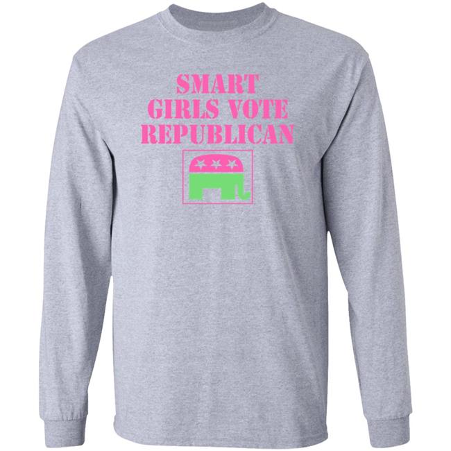Patriottakes Smart Girls Vote Republican Shirt Patriottakes Smart Girls Vote Republican Shirt