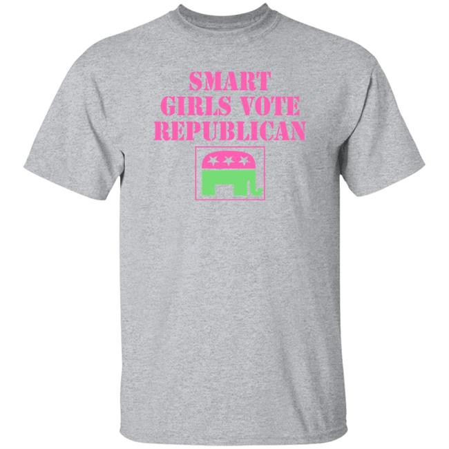Patriottakes Smart Girls Vote Republican Shirt Patriottakes Smart Girls Vote Republican Shirt
