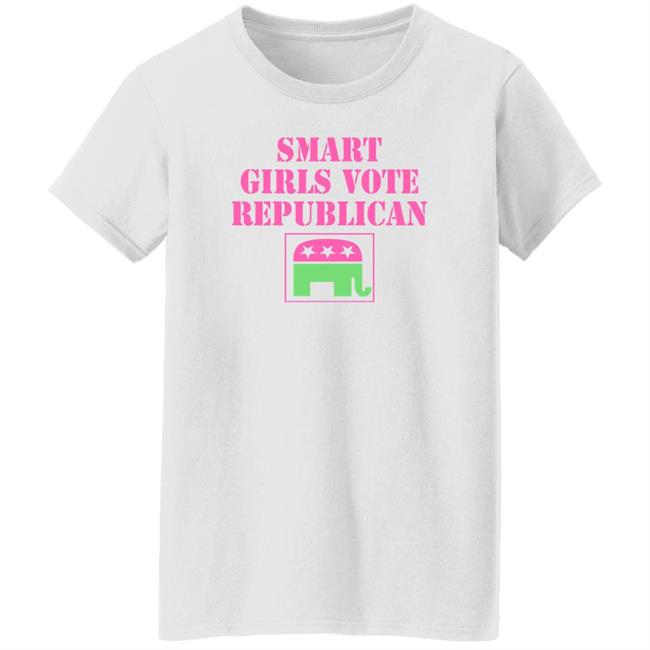 Patriottakes Smart Girls Vote Republican Shirt Patriottakes Smart Girls Vote Republican Shirt