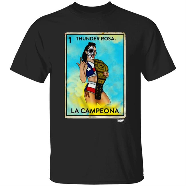 Thunder Rosa - La Campeona Shirt Aew Shop