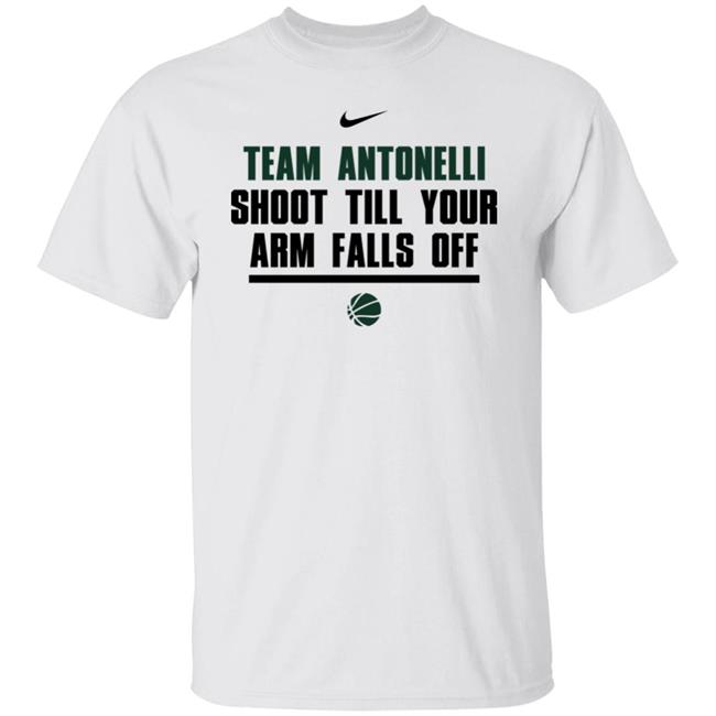 Team Antonelli Shoot Till Your Arm Falls Off Shirt Debbie Antonelli