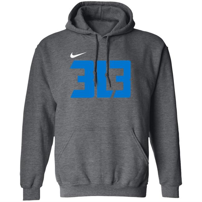 313 Hoodie 3L3 Hoodie Detroit Lions 313 Hoodie 3L3 Hoodie Detroit Lions