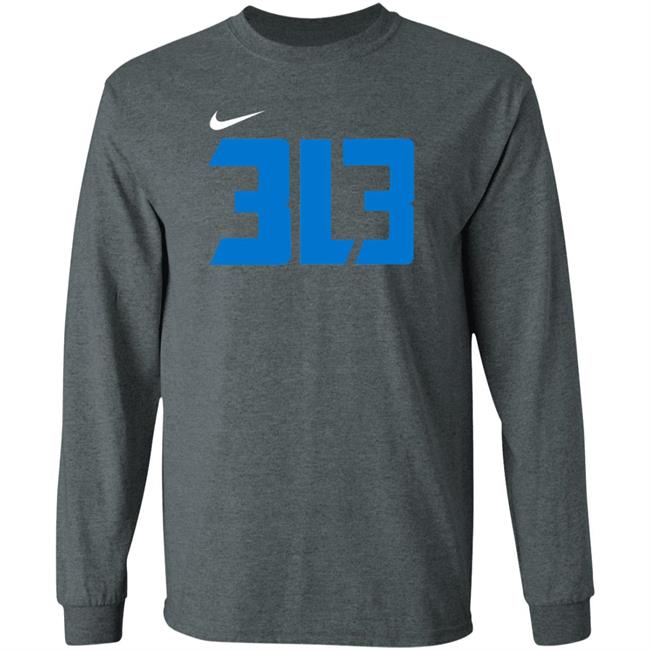 313 Hoodie 3L3 Hoodie Detroit Lions 313 Hoodie 3L3 Hoodie Detroit Lions