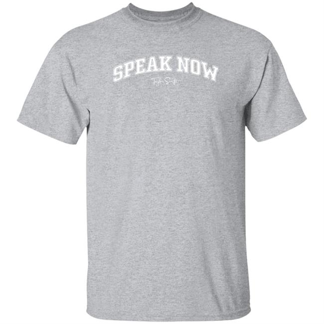 Taylor Swift Merch Speak Now Shirt