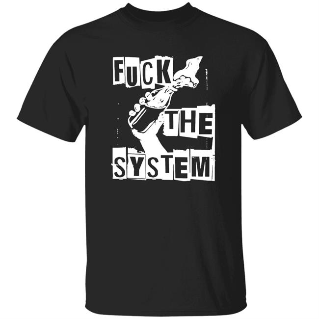 Tom Macdonald Fuck The System Shirt Hangover Gang Merch