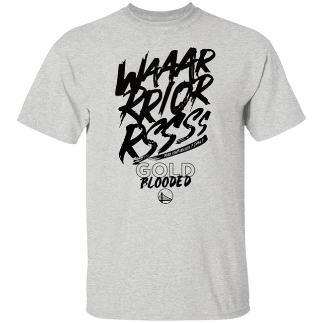 Warriors Gold Blooded 2022 Conference Finals Shirt Chase Center Warriors Gold Blooded 2022 Conference Finals Shirt Chase Center