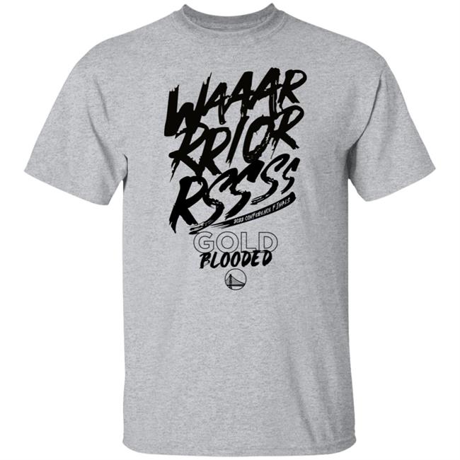 Warriors Gold Blooded 2022 Conference Finals Shirt Chase Center Warriors Gold Blooded 2022 Conference Finals Shirt Chase Center