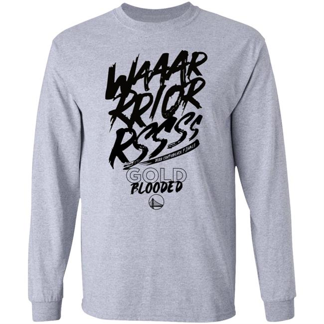 Warriors Gold Blooded 2022 Conference Finals Shirt Chase Center Warriors Gold Blooded 2022 Conference Finals Shirt Chase Center