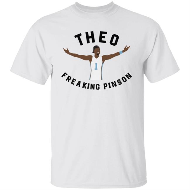 Theo Freaking Pinson T Shirt Theo Pinson Dallas Mavericks
