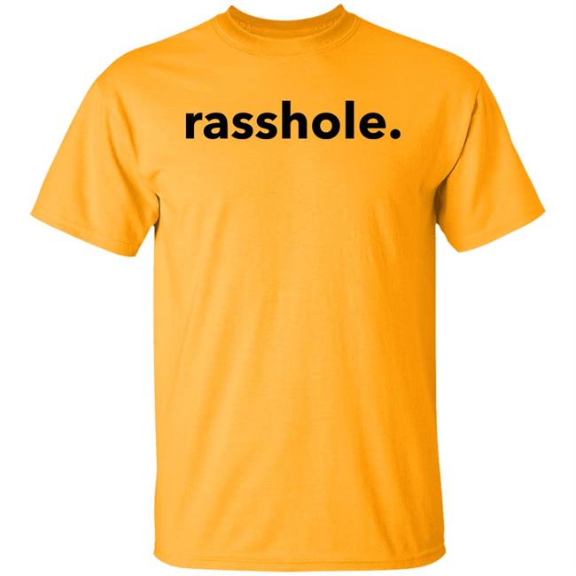 Rasshole Shirt DJ Puffy Wearing Rasshole Shirt